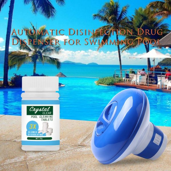 automatic chlorine floating dispenser+100g/box powerful cleaning chlorine tablet disinfectant swimming pool clarifier
automatic chlorine floating dispenser+100g/box powerful cleaning chlorine tablet disinfectant swimming pool clarifier
