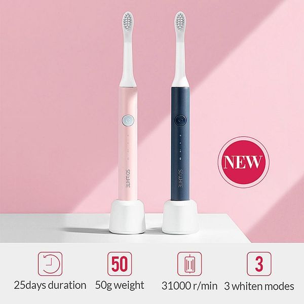 xiaomiyoupin so white ipx7 waterproof sonic electric toothbrush oral care electric toothbrush teeth whitening dental cleaning
xiaomiyoupin so white ipx7 waterproof sonic electric toothbrush oral care electric toothbrush teeth whitening dental cleaning