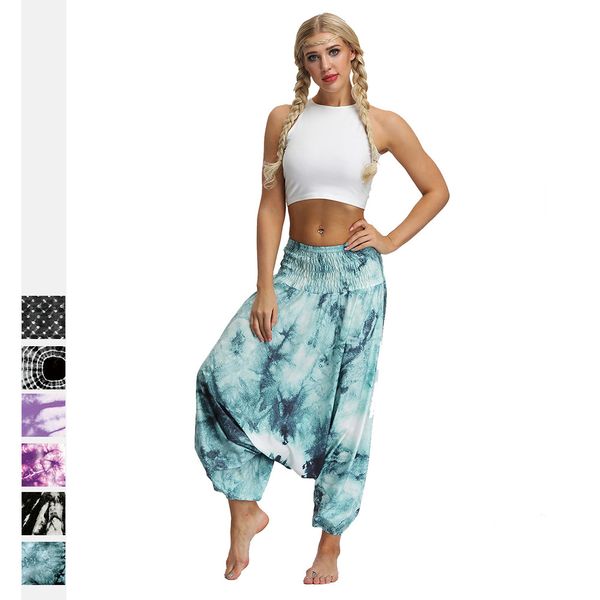 2019 new arrival loose wide leg full soft color geometric tie dye lantern yoga pants leggings sport women fitness high waist, White;red
2019 new arrival loose wide leg full soft color geometric tie dye lantern yoga pants leggings sport women fitness high waist, White;red