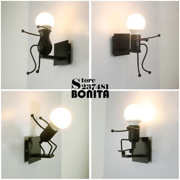 iron little man small wall lights for home cute matchstick men children's room wall lamps robot diving skateboard styling sconce
iron little man small wall lights for home cute matchstick men children's room wall lamps robot diving skateboard styling sconce