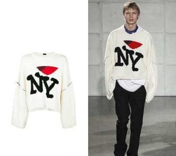 17FW Raf Simons Свитера Письмо Трикотажные рубашки Многоцветный Черный Красный Белый Синий Вязаные пуловер свитер моды Пара свитер Нью-Йорк
17FW Raf Simons Свитера Письмо Трикотажные рубашки Многоцветный Черный Красный Белый Синий Вязаные пуловер свитер моды Пара свитер Нью-Йорк