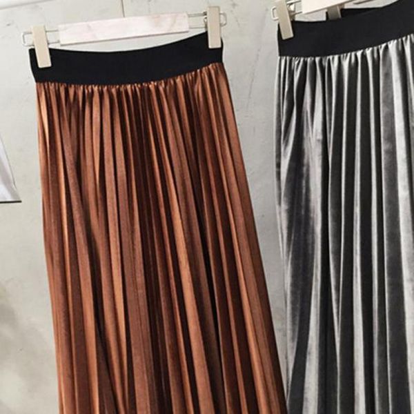 skirts bkmgc high waist velvet long pleated women skirt autumn winter vintage black womens 2021 elasticity casual korean
skirts bkmgc high waist velvet long pleated women skirt autumn winter vintage black womens 2021 elasticity casual korean