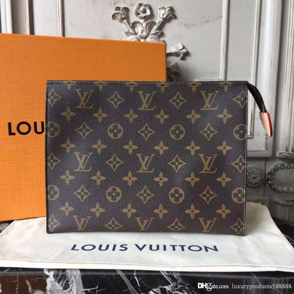 2019 toiletry pouch 26 small bag fashion women men luxury designer handbag leather handbag with original box
2019 toiletry pouch 26 small bag fashion women men luxury designer handbag leather handbag with original box