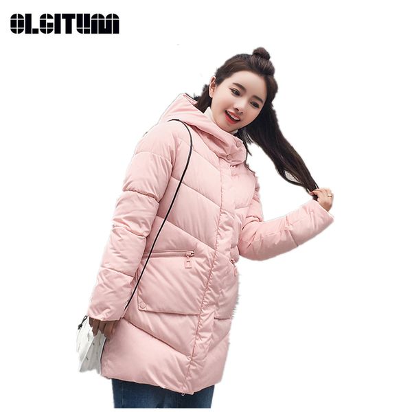 new 2018 autumn and winter long sleeves women long bread large size hooded cotton women jacket cc658, Black
new 2018 autumn and winter long sleeves women long bread large size hooded cotton women jacket cc658, Black
