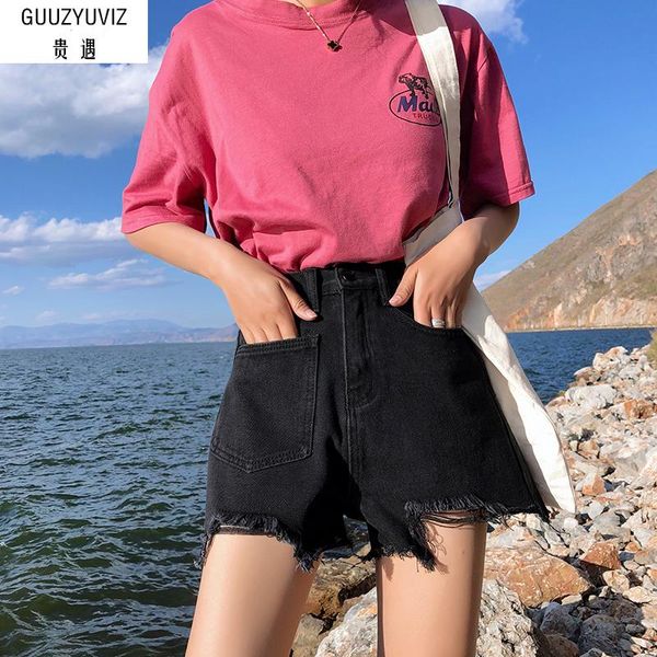 guuzyuviz casual jeans woman high waist loose jean short women summer vintage spodenki damskie femme denim short pants mjuer, Blue
guuzyuviz casual jeans woman high waist loose jean short women summer vintage spodenki damskie femme denim short pants mjuer, Blue