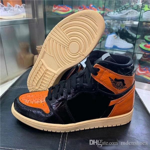 2019 new arrival 1 high og shattered backboard 3.0 black orange basketball shoes men women 1s sports sneakers
2019 new arrival 1 high og shattered backboard 3.0 black orange basketball shoes men women 1s sports sneakers