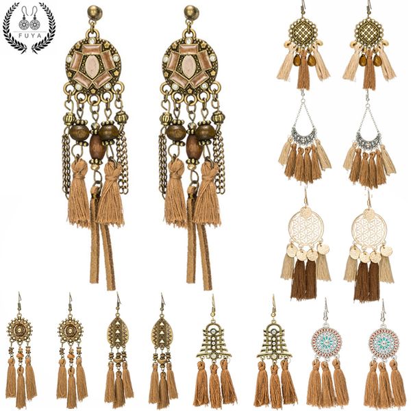 rop Earrings Long tassel earrings Bohemian bead rhinestone shell flower sequins dream catcher earring Ethnic boho dangle drop earings jew...
rop Earrings Long tassel earrings Bohemian bead rhinestone shell flower sequins dream catcher earring Ethnic boho dangle drop earings jew...