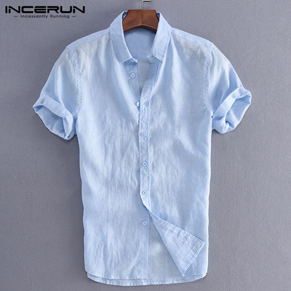 incerun retro camisa slim fit casual shirts men social shirts dress button turn down collar men clothes s-5xl male white, White;black
incerun retro camisa slim fit casual shirts men social shirts dress button turn down collar men clothes s-5xl male white, White;black