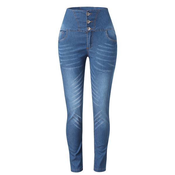 women autumn jeans long pants women elastic button loose denim casual small feet cropped jeans spodnie damskie @35, Blue
women autumn jeans long pants women elastic button loose denim casual small feet cropped jeans spodnie damskie @35, Blue