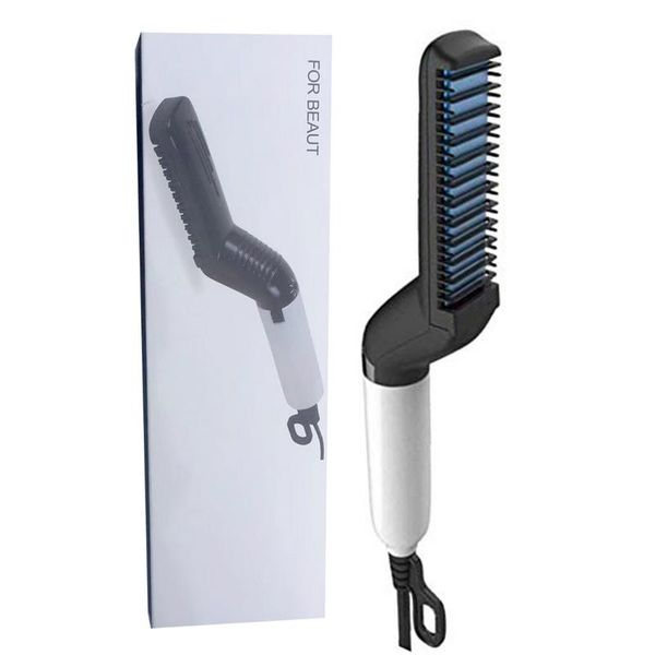 electric beard straightening comb men quick beard straightener styler comb hair curling curler show cap tool dropshipping, Silver
electric beard straightening comb men quick beard straightener styler comb hair curling curler show cap tool dropshipping, Silver