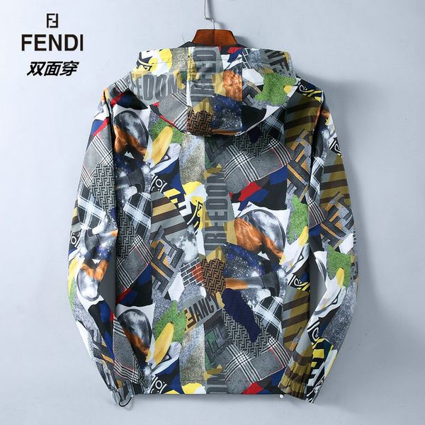 fends designer mens jacket classic luxury jacket street wear wear multi element pattern couple wearable both sides coats, Black;brown
fends designer mens jacket classic luxury jacket street wear wear multi element pattern couple wearable both sides coats, Black;brown