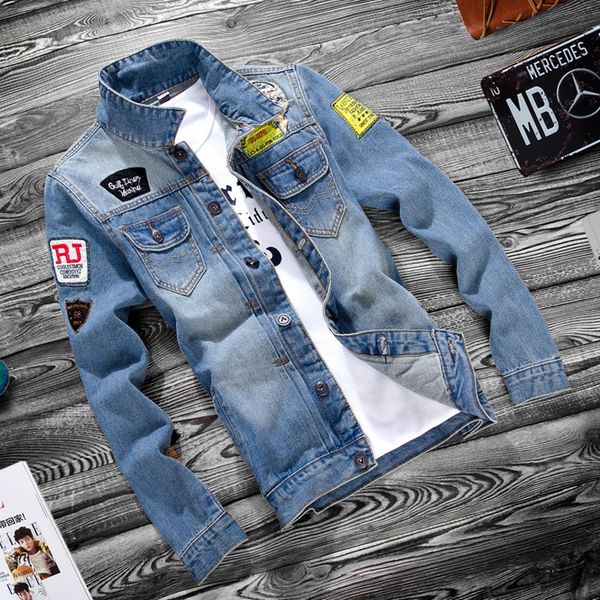 men's jackets and fashion casual slim denim 2021 spring autumn jean classic solid, Black;brown
men's jackets and fashion casual slim denim 2021 spring autumn jean classic solid, Black;brown