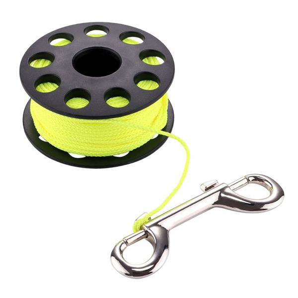 pc marine rope coil diving floating finger reel underwater spool with clip 30m nylon braided wire
pc marine rope coil diving floating finger reel underwater spool with clip 30m nylon braided wire