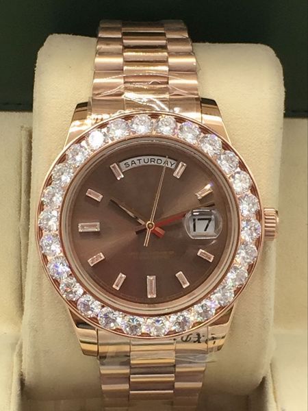 44mm luxury men watch diamond daydate designer watches new luxury fashion luxury watch sport product, Slivery;brown
44mm luxury men watch diamond daydate designer watches new luxury fashion luxury watch sport product, Slivery;brown