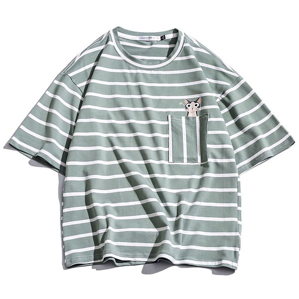 men's t-shirts streetwear cotton t-shirt men short sleeve striped mens t shirts 2021 summer tee shirt homme, White;black
men's t-shirts streetwear cotton t-shirt men short sleeve striped mens t shirts 2021 summer tee shirt homme, White;black