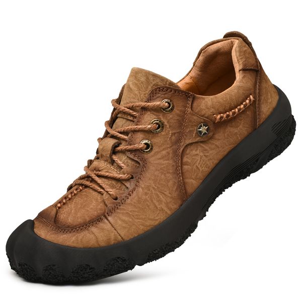 designer retro boots men natural leather handmade outdoor autumn ankle boots platform shoes men plus size 38-47, Black
designer retro boots men natural leather handmade outdoor autumn ankle boots platform shoes men plus size 38-47, Black