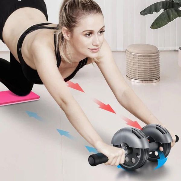 with mat ab roller exercise fitness equipment gym non slip training abdominal wheel silent home body building double rubber
with mat ab roller exercise fitness equipment gym non slip training abdominal wheel silent home body building double rubber