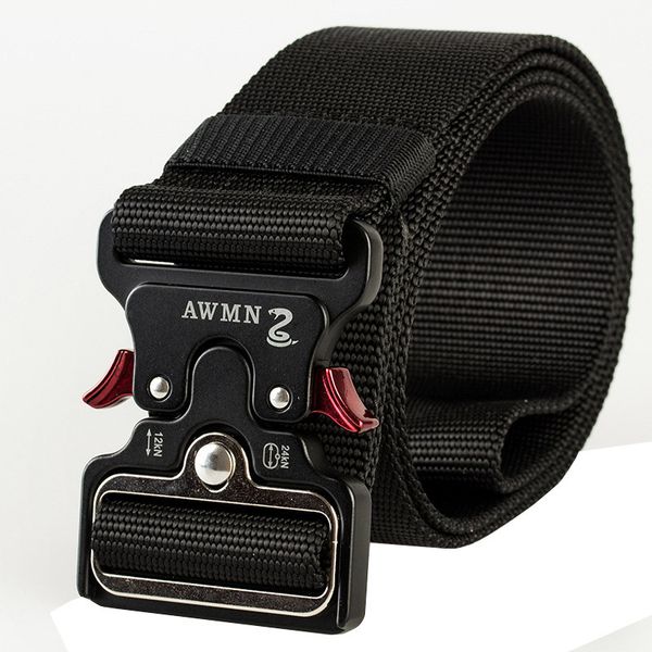 new 5 cm width tactics belt nylon alloy insert buckle men belt outdoor casual quick release cowboy, Black;brown
new 5 cm width tactics belt nylon alloy insert buckle men belt outdoor casual quick release cowboy, Black;brown