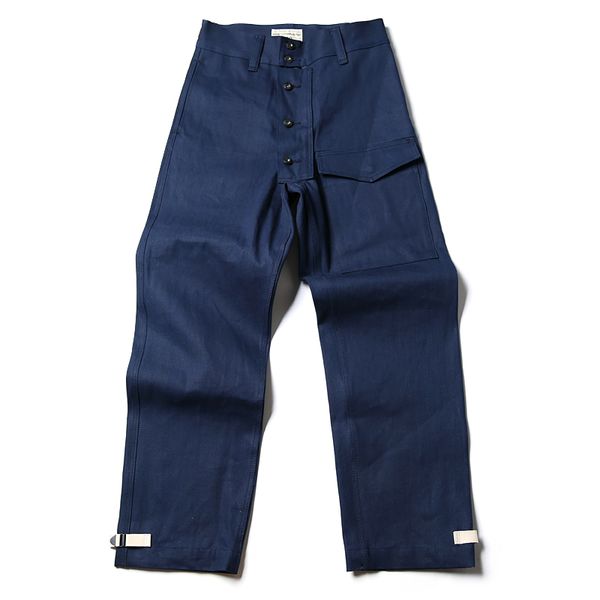bronson modified usn foul wet weather deck pants men's workwear trousers indigo, Black
bronson modified usn foul wet weather deck pants men's workwear trousers indigo, Black