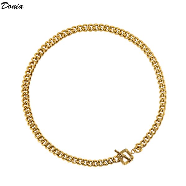 donia jewelry fashion europe and america linked copper necklace box button men's hip hop style jewelry gift exaggeration thick chain ne, Golden;silver
donia jewelry fashion europe and america linked copper necklace box button men's hip hop style jewelry gift exaggeration thick chain ne, Golden;silver