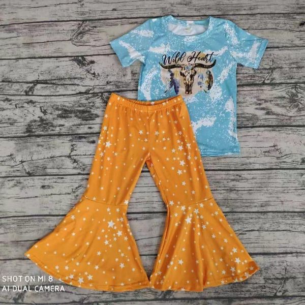 2019new fashion style toddler girls boutique outfit short sleeve and bell pants clothing set for kids girls, White
2019new fashion style toddler girls boutique outfit short sleeve and bell pants clothing set for kids girls, White
