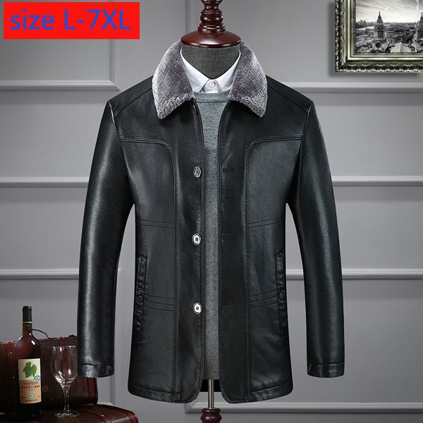 new autumn winter mens coat thickening warm young casual faux fur thick men leather jackets coats plus size l-2xl3xl4xl5xl6xl7xl, Black
new autumn winter mens coat thickening warm young casual faux fur thick men leather jackets coats plus size l-2xl3xl4xl5xl6xl7xl, Black