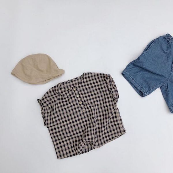 shirts 2021 girls boys plaid shirt short sleeve summer cotton linen cool fashion kids 1-7t qa784, White;black
shirts 2021 girls boys plaid shirt short sleeve summer cotton linen cool fashion kids 1-7t qa784, White;black