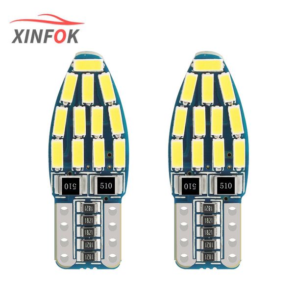 2pcs t10 w5w 194 car led bulbs position lamps dc 12v 3014 chips 24pcs smd white side marker clearance reverse lights signal lamp
2pcs t10 w5w 194 car led bulbs position lamps dc 12v 3014 chips 24pcs smd white side marker clearance reverse lights signal lamp
