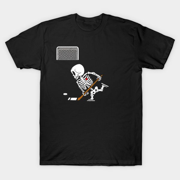 men t-shirt skeleton ice hockey t shirt halloween funny skull hockey tshirt women t shirt, White;black
men t-shirt skeleton ice hockey t shirt halloween funny skull hockey tshirt women t shirt, White;black