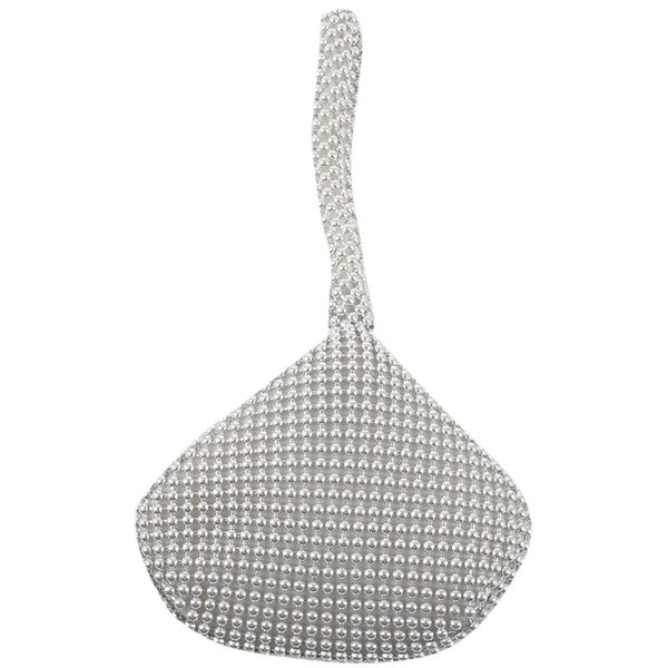 small soft body beaded wristlet pouch shaped clutch evening bag change purse bag-silver
small soft body beaded wristlet pouch shaped clutch evening bag change purse bag-silver