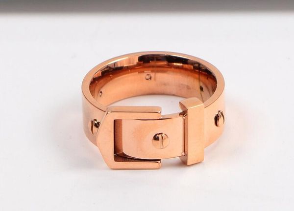 korean version of the rivet ring classic european and american fashion mesh belt buckle titanium steel ring couple jewelry, Golden;silver
korean version of the rivet ring classic european and american fashion mesh belt buckle titanium steel ring couple jewelry, Golden;silver