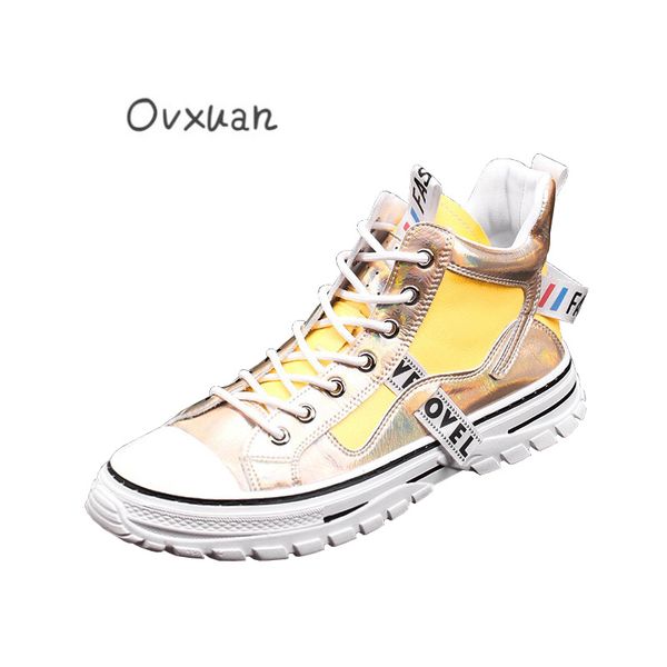 ovxuan fashion gold ankle boots men men high hip hop shoes spring autumn mens leather boots male trend sneakers, Black
ovxuan fashion gold ankle boots men men high hip hop shoes spring autumn mens leather boots male trend sneakers, Black