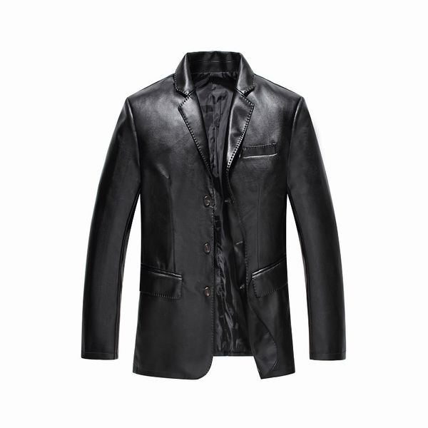 leather coat 28 middle-aged men's leather coat fold-down collar dad coat middle aged and elderly people spring and autumn loose, Black
leather coat 28 middle-aged men's leather coat fold-down collar dad coat middle aged and elderly people spring and autumn loose, Black