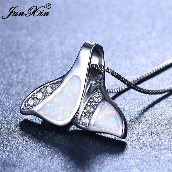boho female mermaid tail necklace blue white fire opal necklaces & pendants fashion 925 sterling silver animal wedding jewelry
boho female mermaid tail necklace blue white fire opal necklaces & pendants fashion 925 sterling silver animal wedding jewelry