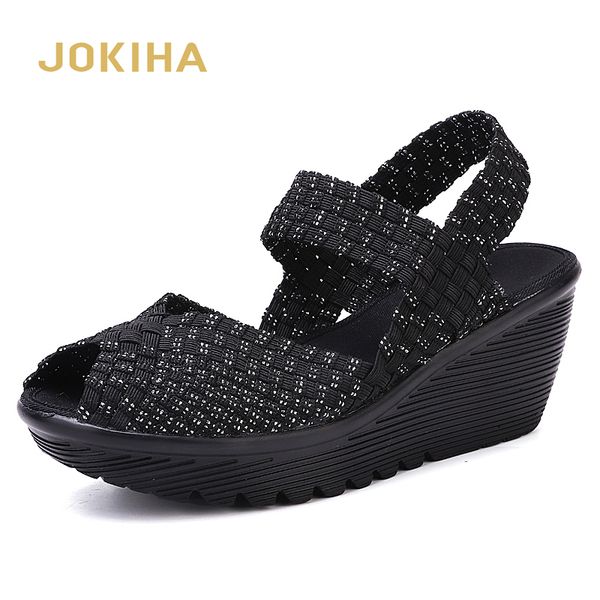 платформа клинья сандалии женщины 2020 летние женские сандалии peep toe, Black
платформа клинья сандалии женщины 2020 летние женские сандалии peep toe, Black
