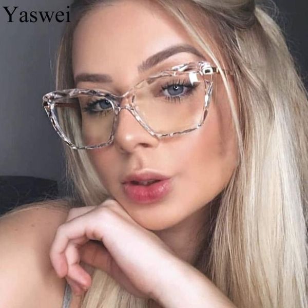 vintage square clear glasses women 2020 new transparent lens cat eye fake glasses spectacle frame anti blue light eyeglasses, Black
vintage square clear glasses women 2020 new transparent lens cat eye fake glasses spectacle frame anti blue light eyeglasses, Black