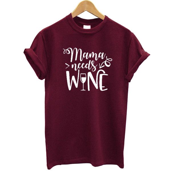 tee shirt femme женская одежда конструктора мама need вино письмо печатается с коротким рукавом печати одежда плюс размер streetwear tee жен, White
tee shirt femme женская одежда конструктора мама need вино письмо печатается с коротким рукавом печати одежда плюс размер streetwear tee жен, White