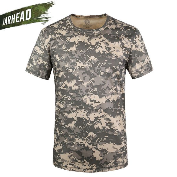 outdoor hunting camouflage t-shirt men breathable army tactical combat t shirt dry sport camo camp tees, Gray;blue
outdoor hunting camouflage t-shirt men breathable army tactical combat t shirt dry sport camo camp tees, Gray;blue