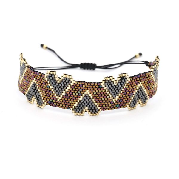 rttooas heart-shape cuff bracelets miyuki beads handmade woven bracelet for women insta fashion jewelry couples lover gift, Golden;silver
rttooas heart-shape cuff bracelets miyuki beads handmade woven bracelet for women insta fashion jewelry couples lover gift, Golden;silver