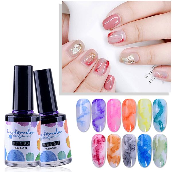 15ml blooming color nail polish diy watercolor nail gel manicure decor salon set smoke effect bubble varnish accessories
15ml blooming color nail polish diy watercolor nail gel manicure decor salon set smoke effect bubble varnish accessories