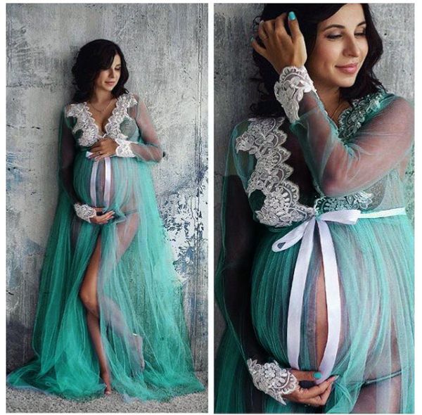 new lace maternity dress lace front slit maternity pgraphy props pink pregnancy dresses summer pregnant p shoot dresses, White
new lace maternity dress lace front slit maternity pgraphy props pink pregnancy dresses summer pregnant p shoot dresses, White