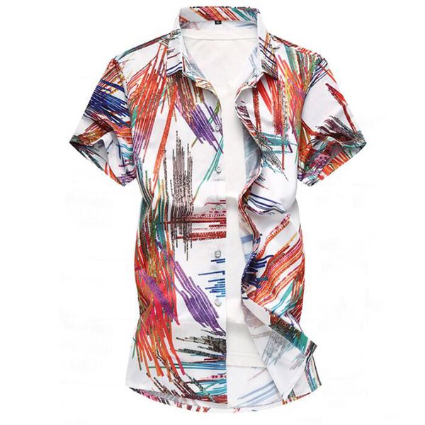 moda veloce hawaii print men shirt short sleeve shirt slim hawaii beach shirts for men, White;black
moda veloce hawaii print men shirt short sleeve shirt slim hawaii beach shirts for men, White;black