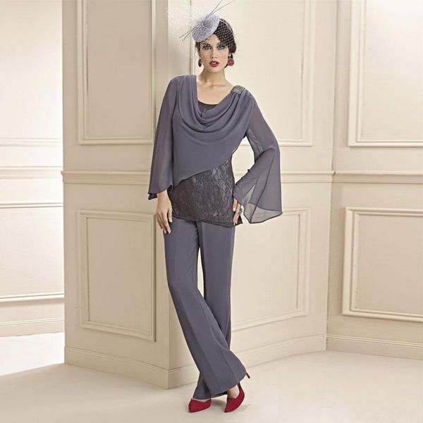 new arrival mother of the bride pant suits jewel neck long sleeves wedding guest dress plus size chiffon mothers groom dresses, Black;red
new arrival mother of the bride pant suits jewel neck long sleeves wedding guest dress plus size chiffon mothers groom dresses, Black;red