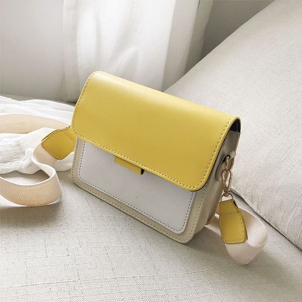 women's handbag small square bag wide shoulder strap messenger bags female wild diagonal package color matching packet yangbow
women's handbag small square bag wide shoulder strap messenger bags female wild diagonal package color matching packet yangbow