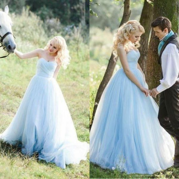 beautiful light sky blue a line wedding dresses with sweep train chic strapless country wedding dresses simple tiered lace wedding dress, White
beautiful light sky blue a line wedding dresses with sweep train chic strapless country wedding dresses simple tiered lace wedding dress, White