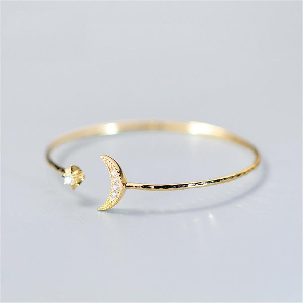 gold moon bangle silver jewelry boho simple charms vintage minimalism birthday gift jewelry bracelets for women, Black
gold moon bangle silver jewelry boho simple charms vintage minimalism birthday gift jewelry bracelets for women, Black