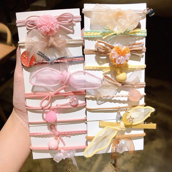 hair accessories 9pcs/set girls elegant flower pearls bow elastic bands cute scrunchie gum headband rubber for kids ropes, Slivery;white
hair accessories 9pcs/set girls elegant flower pearls bow elastic bands cute scrunchie gum headband rubber for kids ropes, Slivery;white