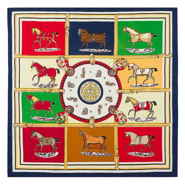 60x60cm design fashion women square scarf horse printed hair neck scarfs for ladies kerchief twill silk foulard scarves&wraps
60x60cm design fashion women square scarf horse printed hair neck scarfs for ladies kerchief twill silk foulard scarves&wraps