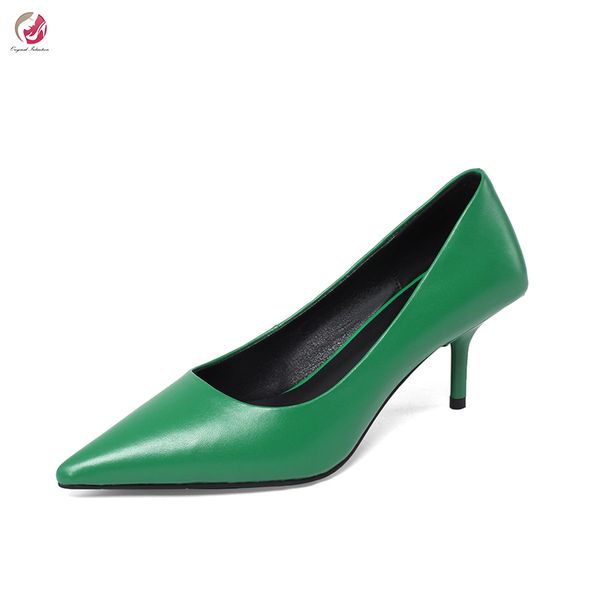 original intention new stylish friut-green black white pumps woman pointed toe thin heels elegant party dress shoes female
original intention new stylish friut-green black white pumps woman pointed toe thin heels elegant party dress shoes female