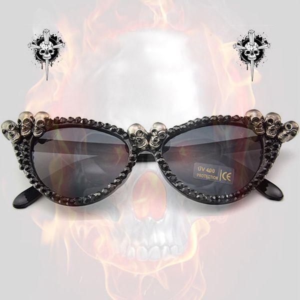 rhinestone sunglasses women skull black punk square round sun glasses halloween party festival hip hop fashion style w023, White;black
rhinestone sunglasses women skull black punk square round sun glasses halloween party festival hip hop fashion style w023, White;black